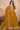 Embroidered Function Wear Anarkali Salwar Kameez In Art Silk Fabric Mustard Color