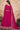 Art Silk Fabric Embroidered Function Wear Anarkali Salwar Suit In Rani Color