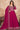 Art Silk Fabric Embroidered Function Wear Anarkali Salwar Suit In Rani Color