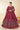 Net Fabric Maroon Color Supreme Sangeet Wear Anarkali Suit