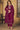 Georgette Fabric Burgundy Color Festival Wear Salwar Suit With Riveting Embroidered Work