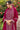 Rani Color Wedding Wear Embroidered Salwar Suit In Art Silk Fabric