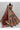 Maroon Velvet Trendy Bridal Lehenga Choli