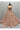 Peach Color Net Fabric Adorming Wedding Look Bridal Lehenga