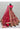 Luxurious Grand Wedding Bridal Embroidered Silk Fabric Lehenga in Rani Color