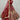 Elaborate Embroidered Work Velvet Fabric Bridal Lehenga in Red Color