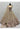 Tempting Net Fabric Dark Beige Color Bridal Lehenga Choli With Heavy Look Embroidered Work