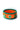 Silk Thread Handmade Customized Bangle Set In Orange And Teal